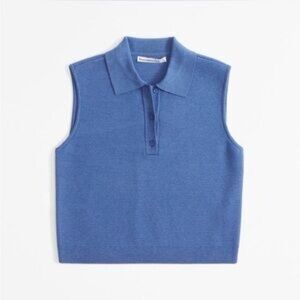 Abercrombie & Fitch LuxeLoft Sleeveless Notch-Neck Top